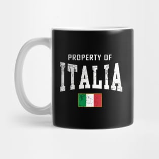 Italia Flag Vintage Distressed Fade Mug